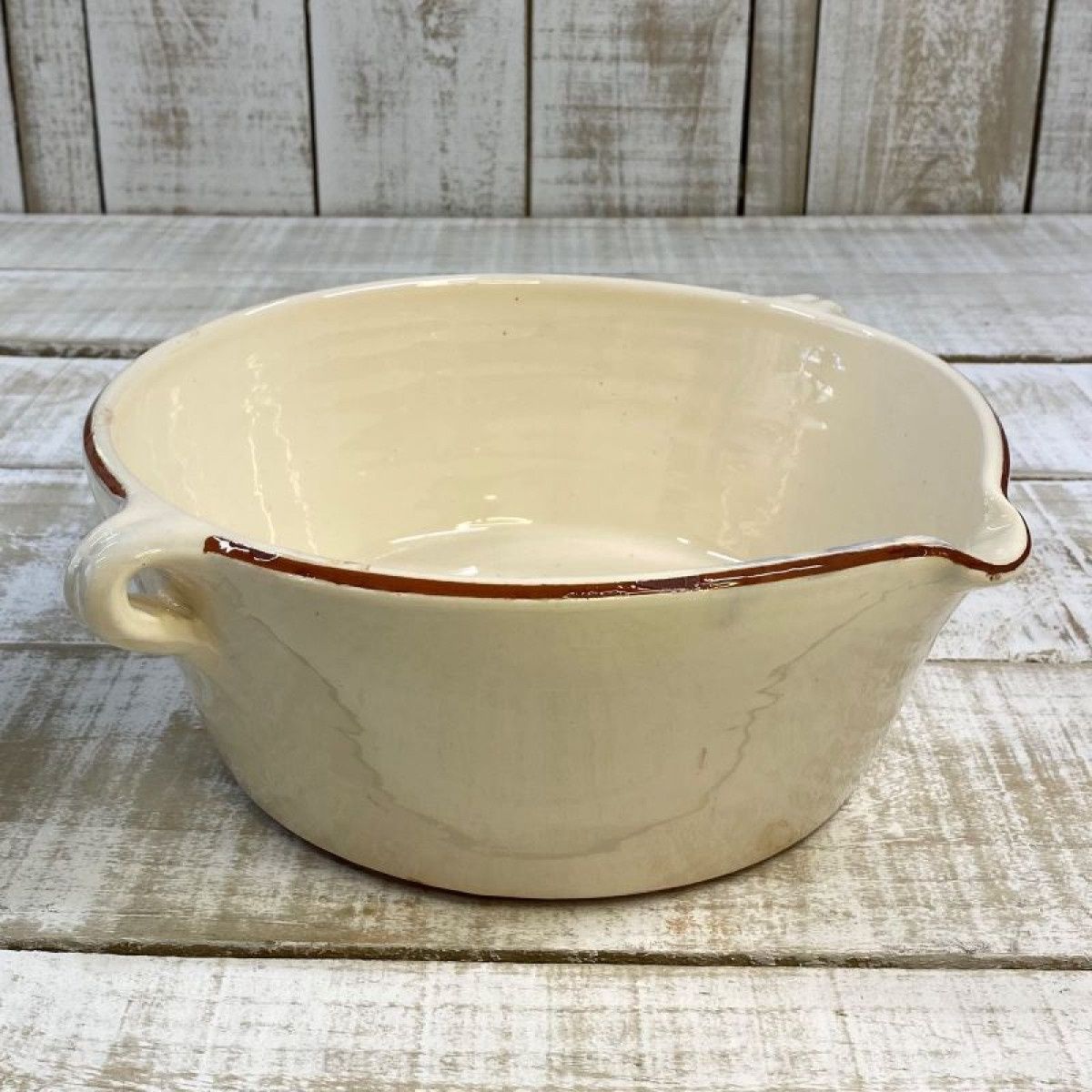 Wide Spanish Terracotta Bowl 27cm