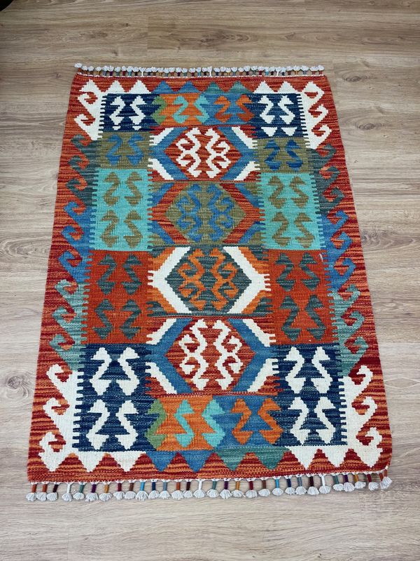 CK120150 Afghan Kilim 120x80cm