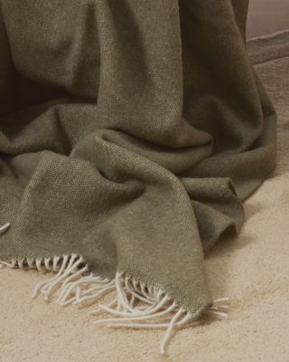 Mosman Throw- Olive