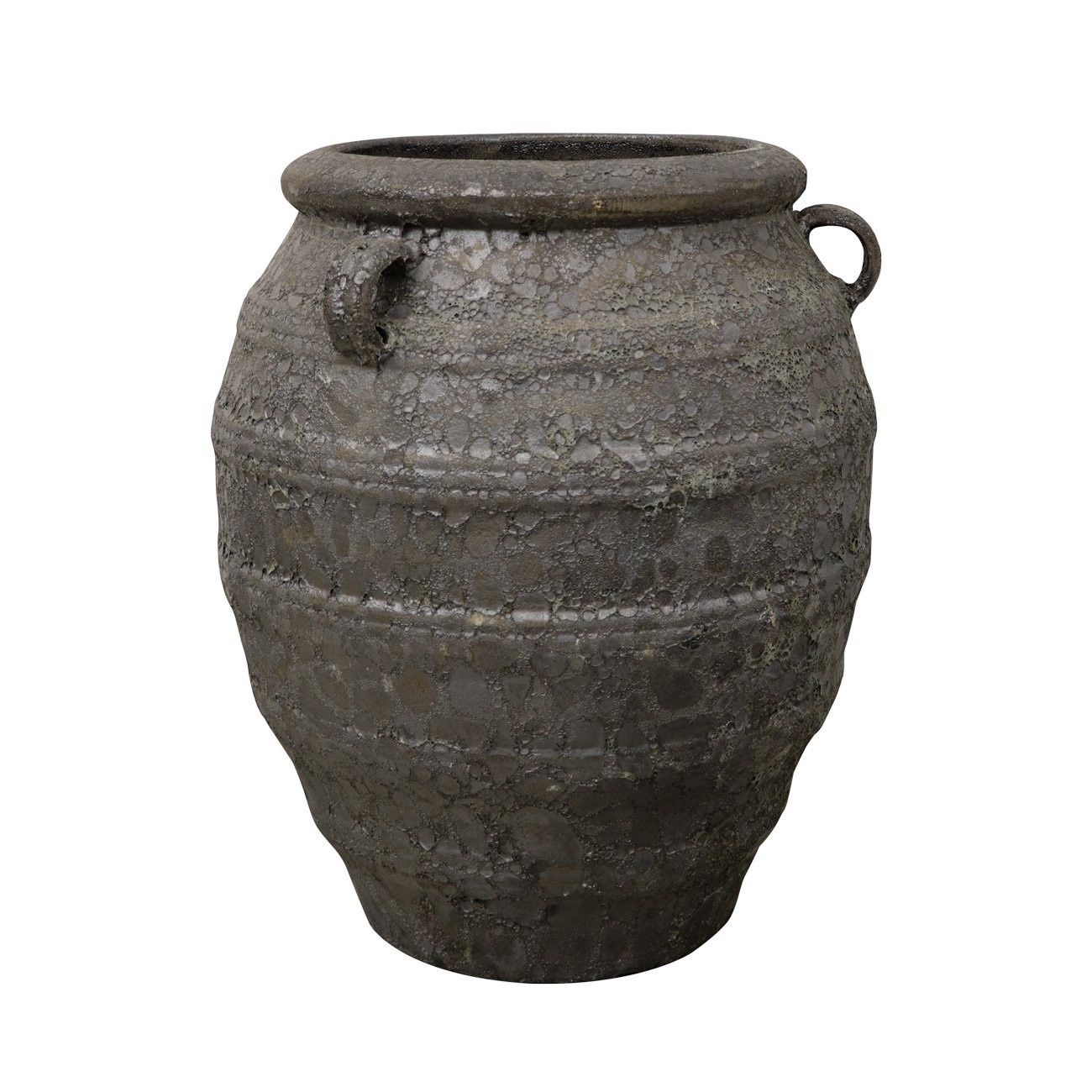 Lava Vase Pot Black- Extra Large