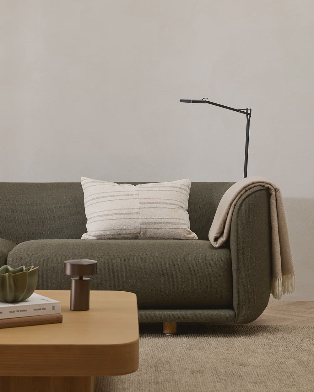 Duke Ecru Cushion 60x40cm