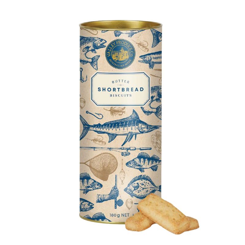 Shortbread Biscuit Tube Fishing