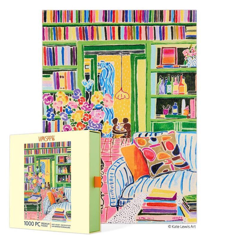 Books &amp; Bouquets 1000 piece puzzle