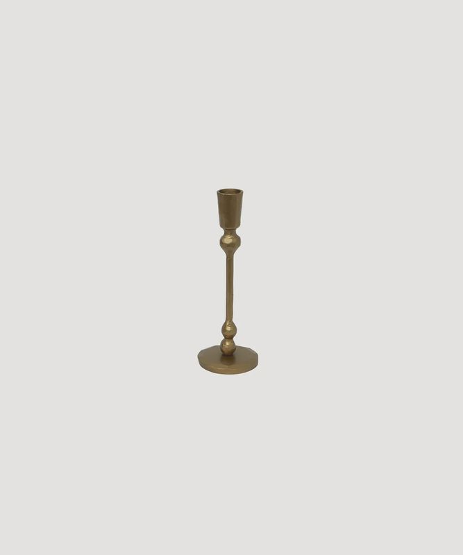 Eddie Gold Candlestick Small