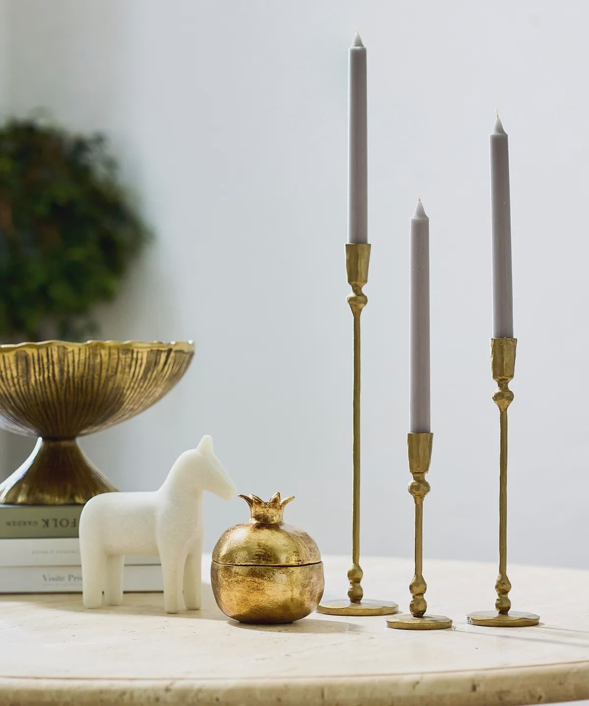 Eddie Gold Candlestick Medium