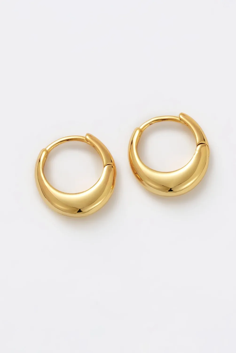 Cleo Hoop Small, Colour: Gold