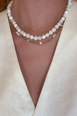 Valentina Necklace White