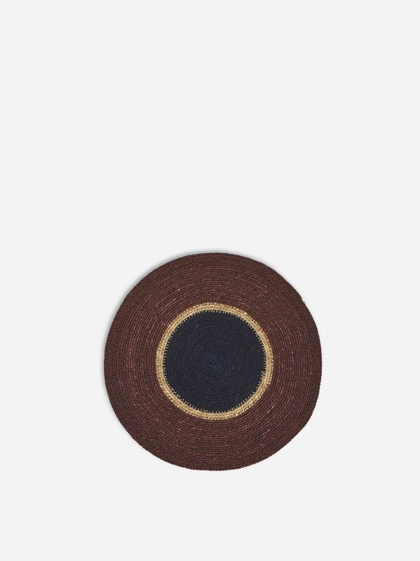 Pinto Placemat- Mulberry/Blue