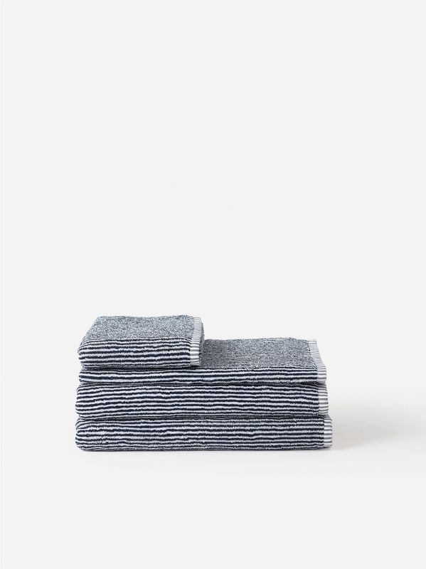 Stripe Cotton Bath Mat