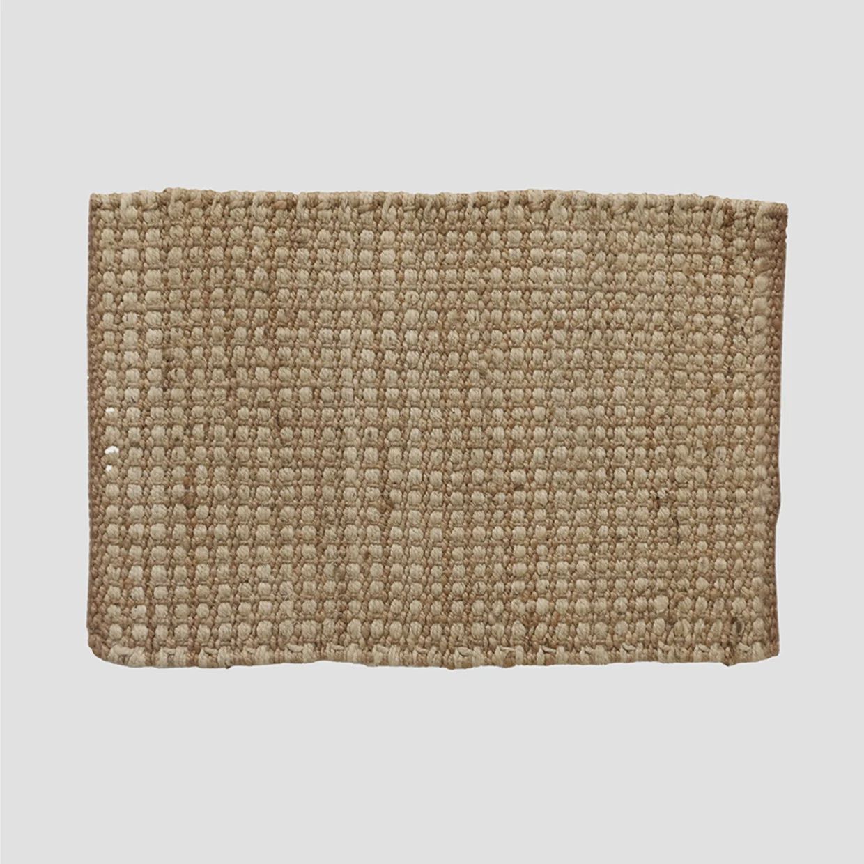 Waffle Weave Doormat Natural &amp; Ivory