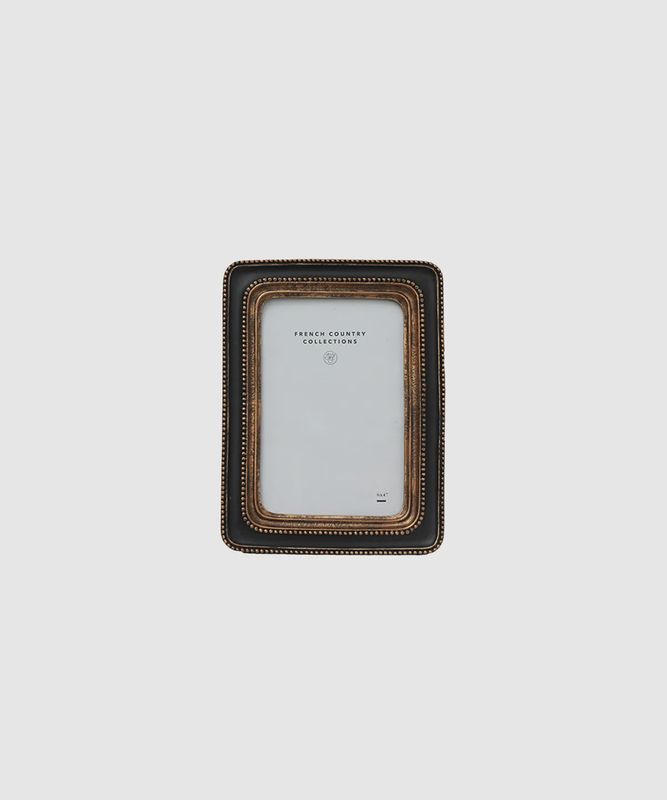Beaded Frame Black 4x6