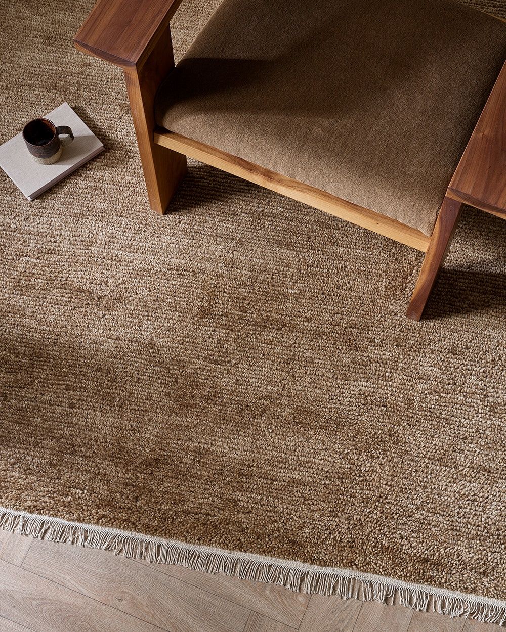 Tanami Treacle Floor Rug 160x230cm