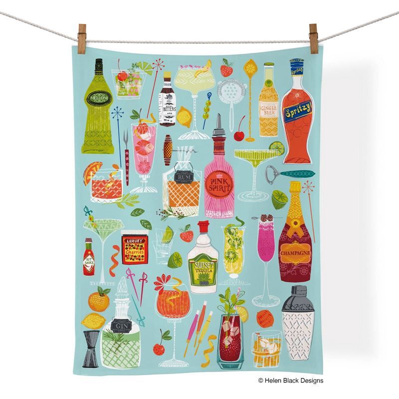 5 O'clock Somewhere Tea towel