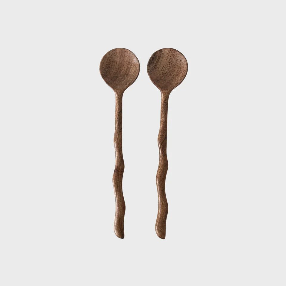 Wooden Salad Servers