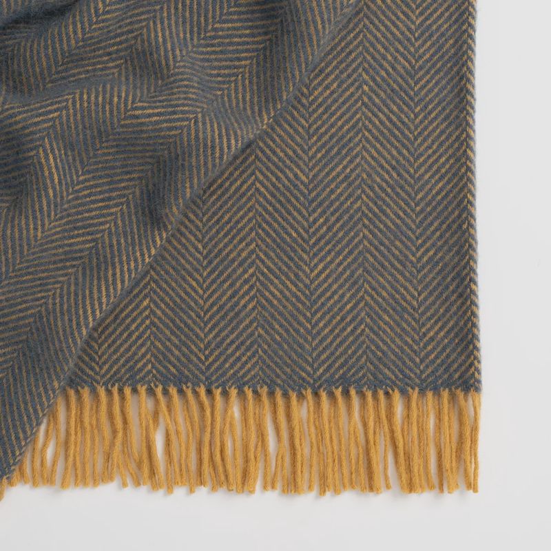 Lerwick Throw Navy