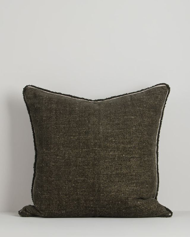 Sutton Olive Cushion