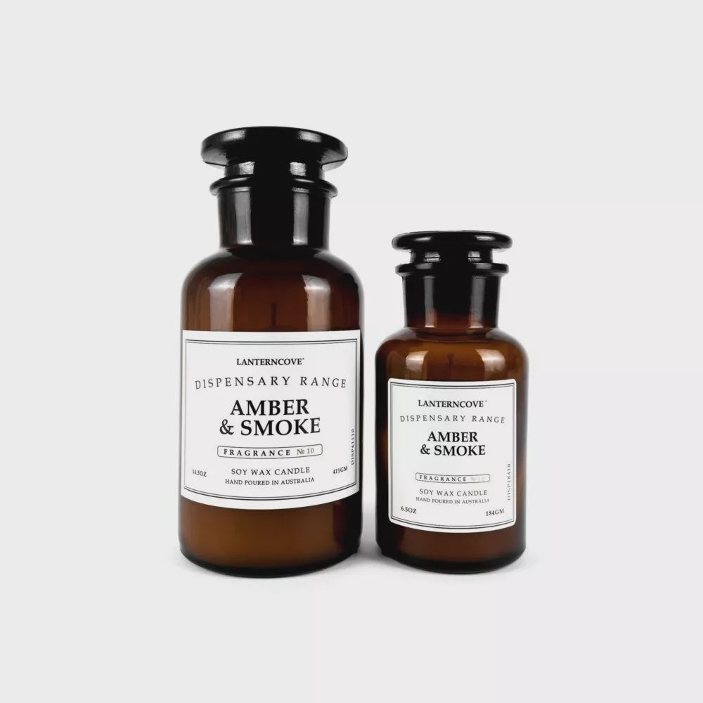 6.5oz Amber &amp; Smoke