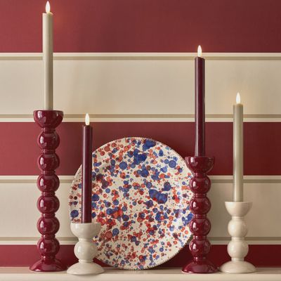 Bobbin Candlestick 24cm