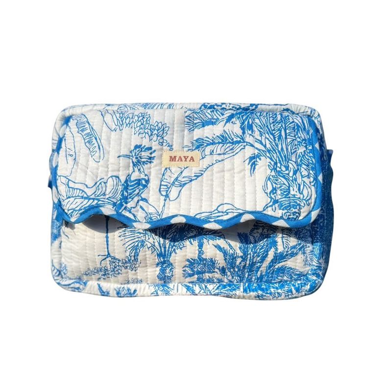 Wavy Blue Toiletry