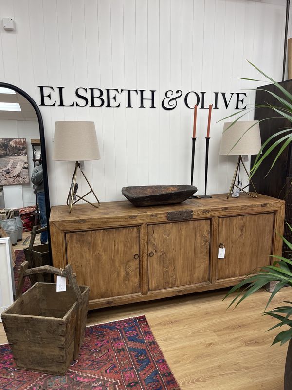 Antique Wooden Sideboard 1900L