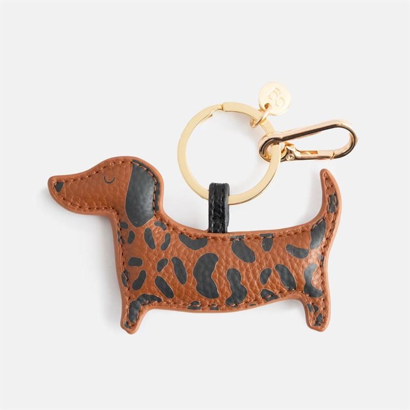 Leopard Sausage Dog - Bag Charm