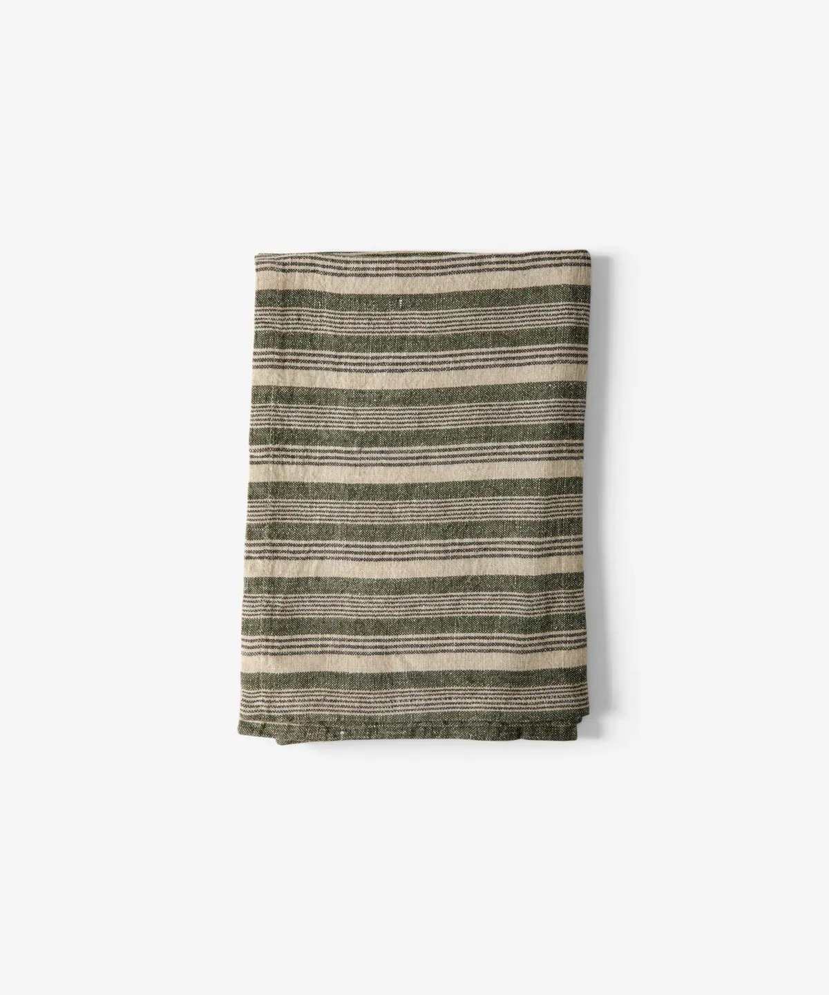 Atelier Stripe Teatowel Green