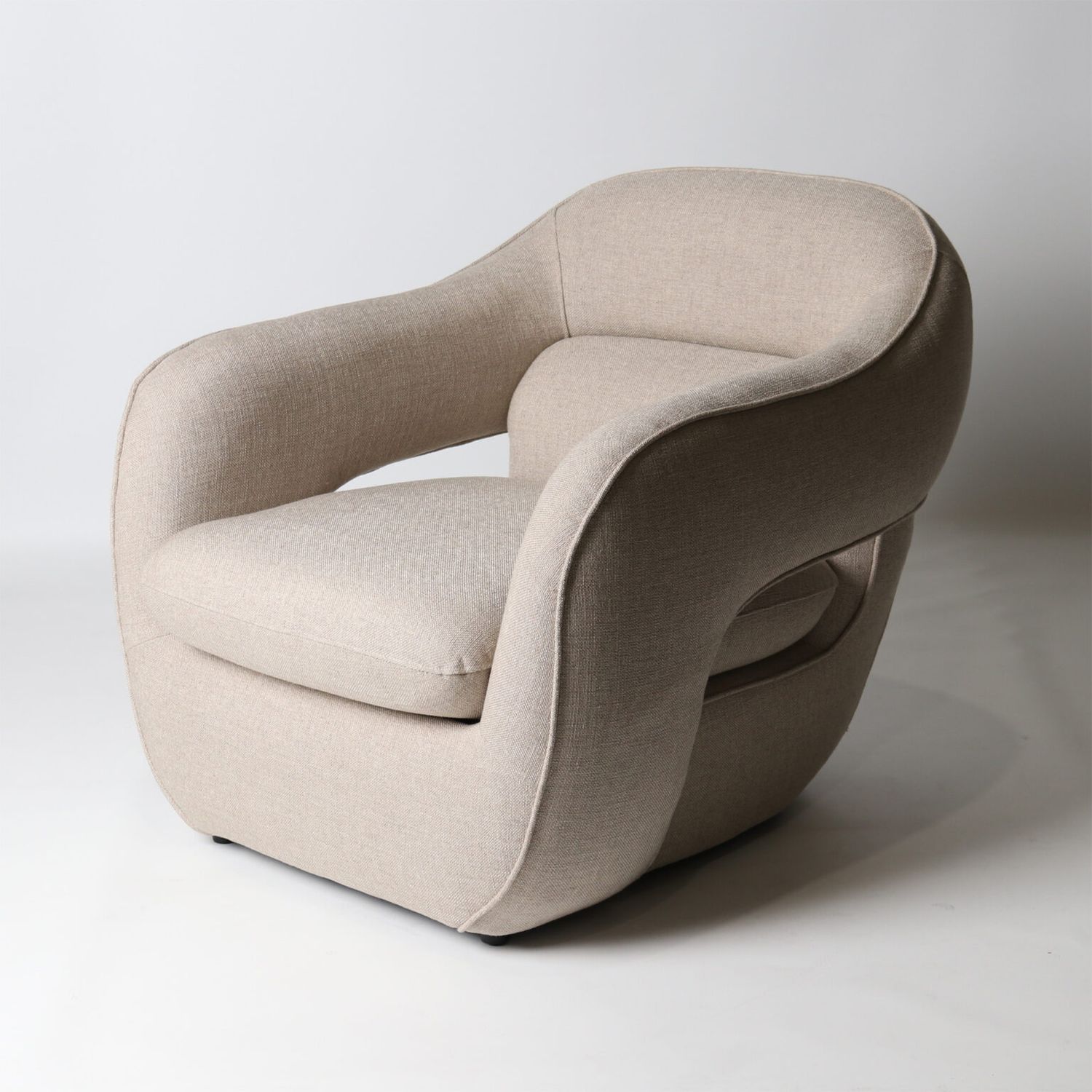 Orbit Lounge Chair, Colour: Turledove