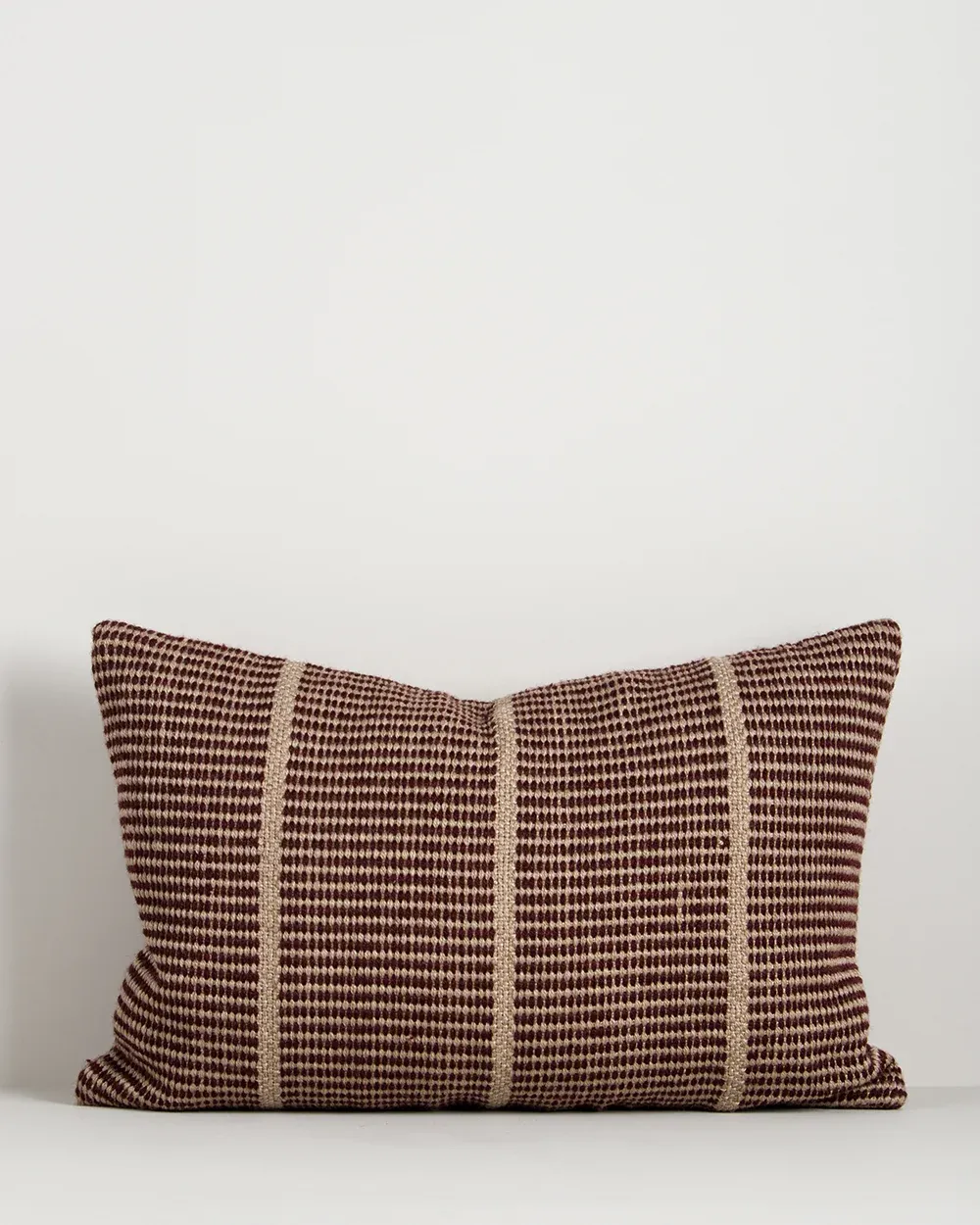 Shore Cushion Claret