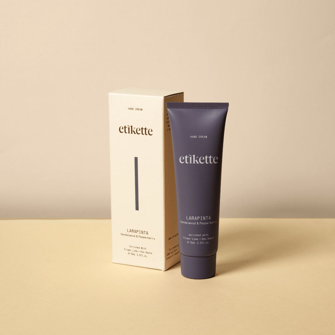Etikette Hand Cream Larapinta