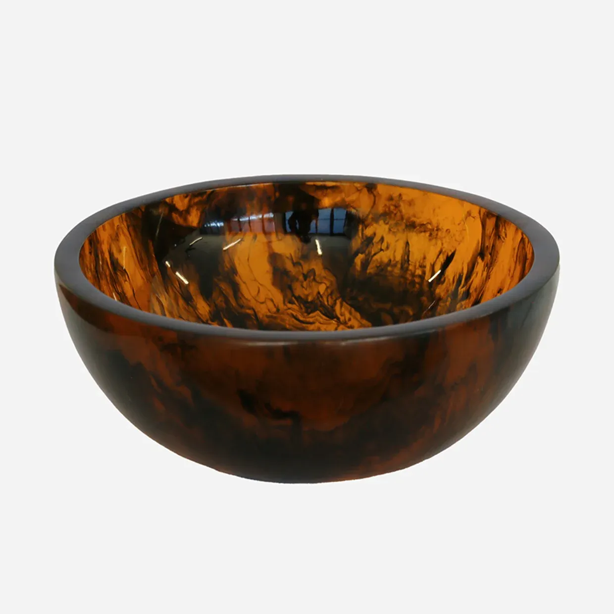 Tortoise Resin Bowl Medium
