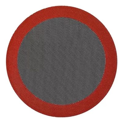 Tapete redondo microperforado para hornear de silicón