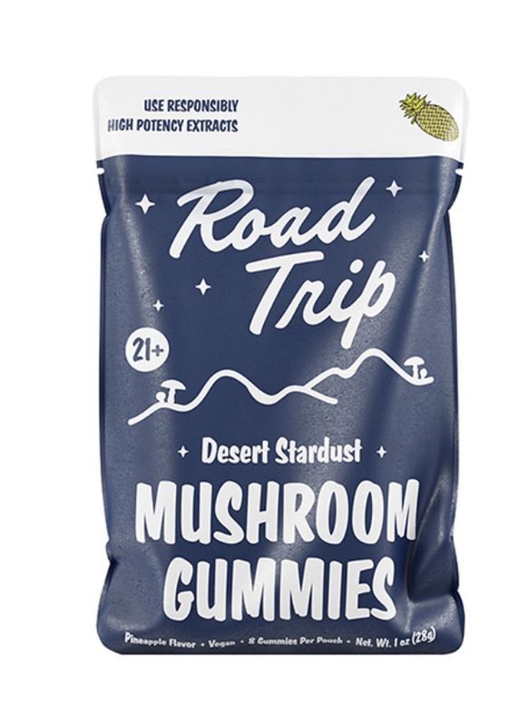 Roadtrip Stardust Mushroom Gummies, Strain: Pineapple