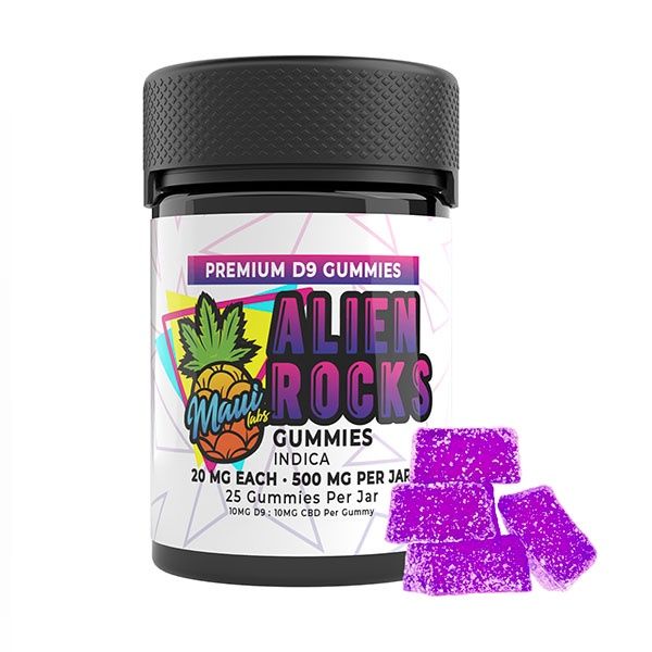 Maui Labs Delta 9 Gummies | 500mg, Flavor: Alien Rocks