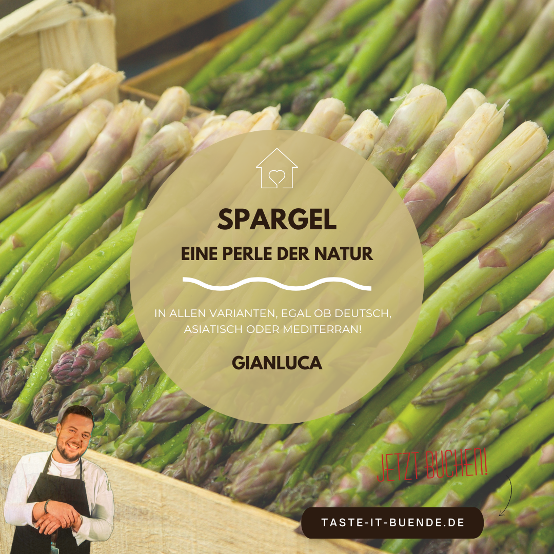 KOCHKURS - Spargel, Perle der Natur | Freitag, 17.04.2026 KOCHKURS - Spargel, Perle der Natur | Freitag, 17.04.2026