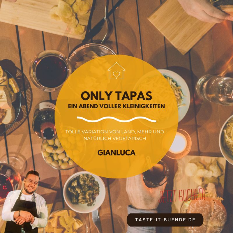 KOCHKURS - Only Tapas | Samstag , 11.10.2025 KOCHKURS - Only Tapas | Samstag , 11.10.2025