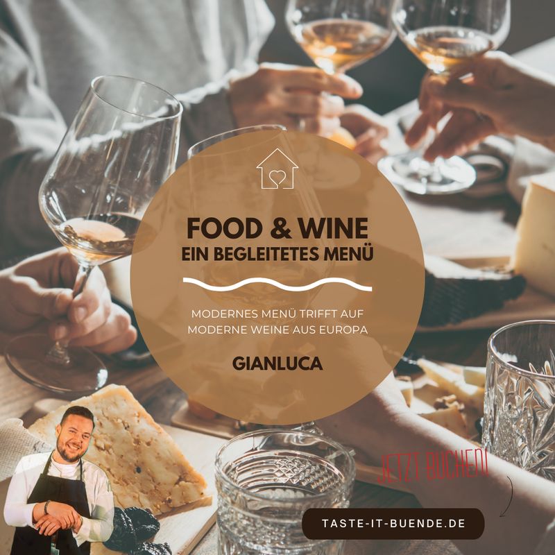 KOCHKURS - Food & Wine | Samstag , 08.11.2025 KOCHKURS - Food & Wine | Samstag , 08.11.2025