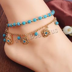 cadena tobillera fashion