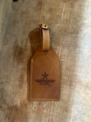 Leather Luggage Tag