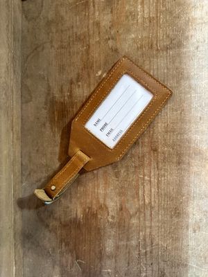 Leather Luggage Tag