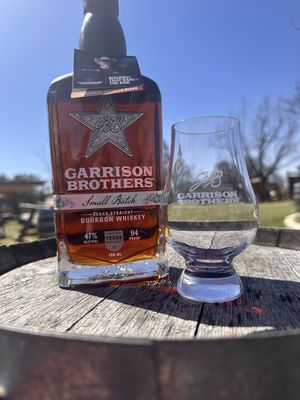 Garrison Brothers Nosing Glass