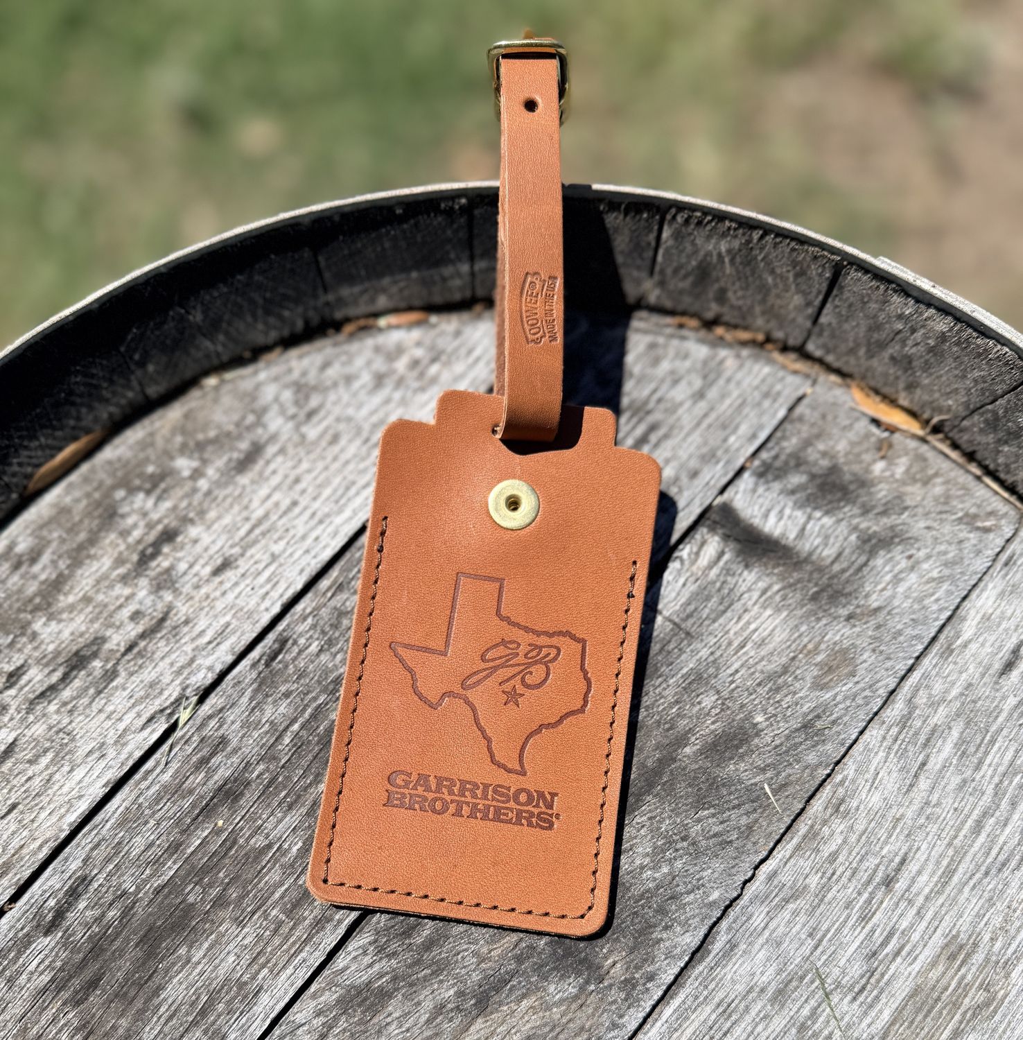 Leather Luggage Tag