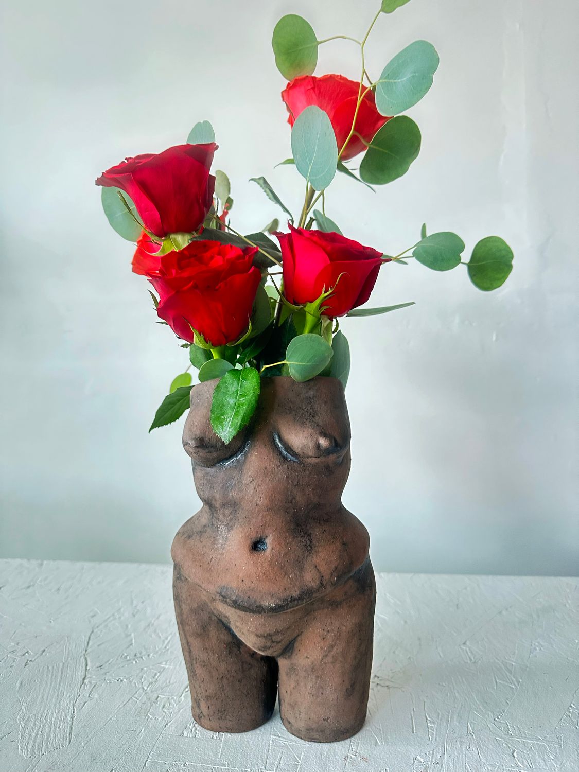 "Brown Body Vases" By Kenya Moffett-Cree