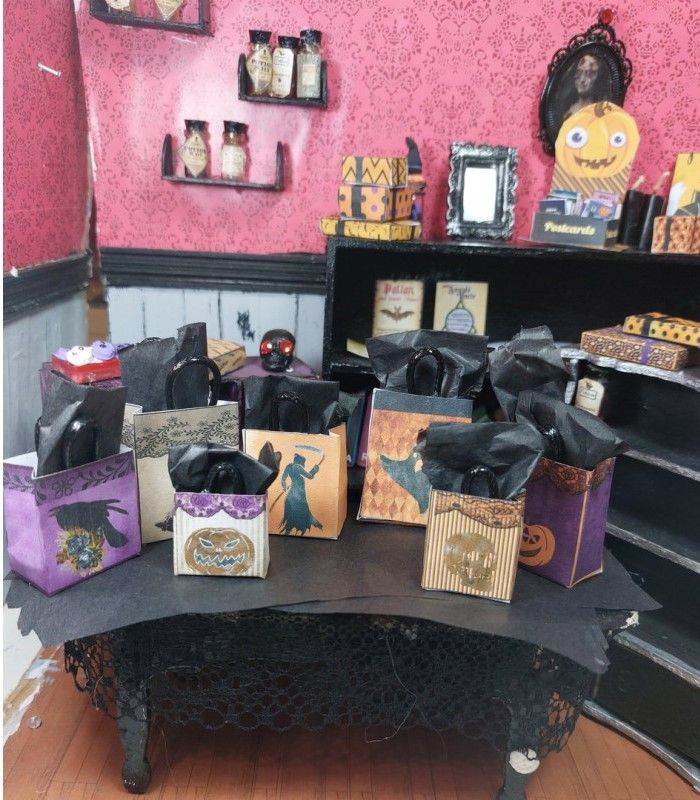 Muñecas 1:6 .Blythe. Conjunto bolsas de regalo . HALLOWEEN