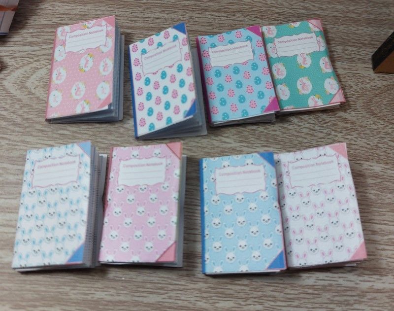 Muñecas Escala 1:6. Lote 8 cuadernos PASCUA