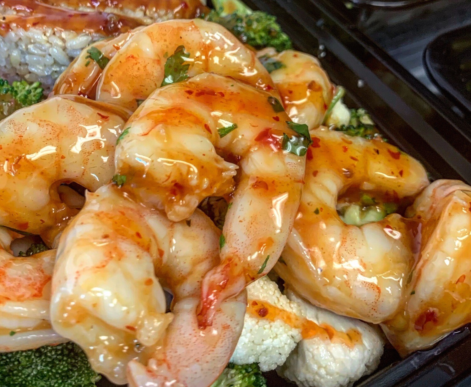 Garlic Sweet Chili Shrimp