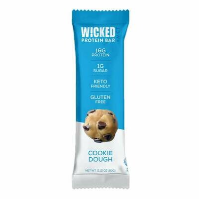 WICKED REFRIGERATED COOKIE DOUGH PROTEIN BAR