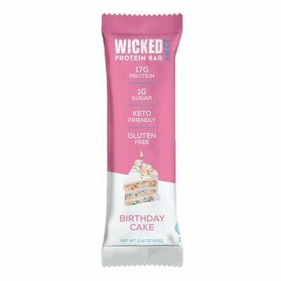 WICKED REFRIGERATED BIRTHDAY CAKE PROTEIN BAR