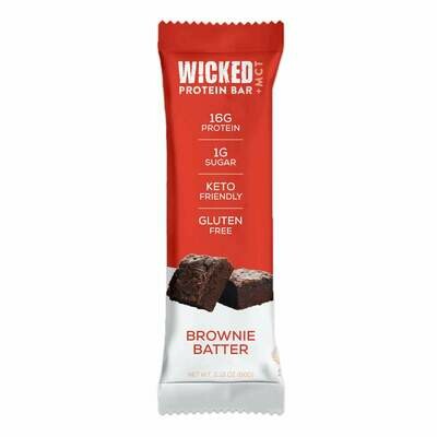 WICKED REFRIGERATED BROWNIE BATTER PROTEIN BAR
