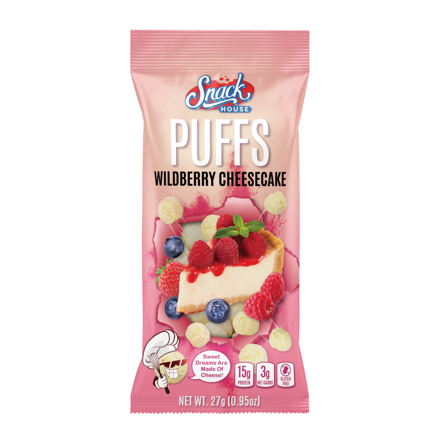 SNACK HOUSE PUFFS - WILDBERRY CHEESECAKE