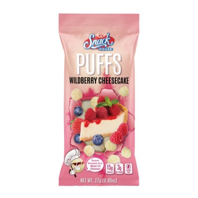 SNACK HOUSE PUFFS - WILDBERRY CHEESECAKE